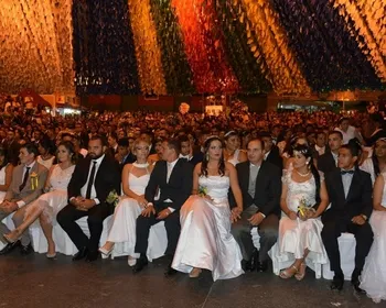 Casamento coletivo acontece nesta quinta-feira, no São João 2025 de Campina Grande