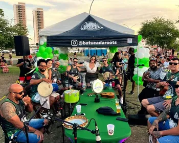 Samba no parque em João Pessoa