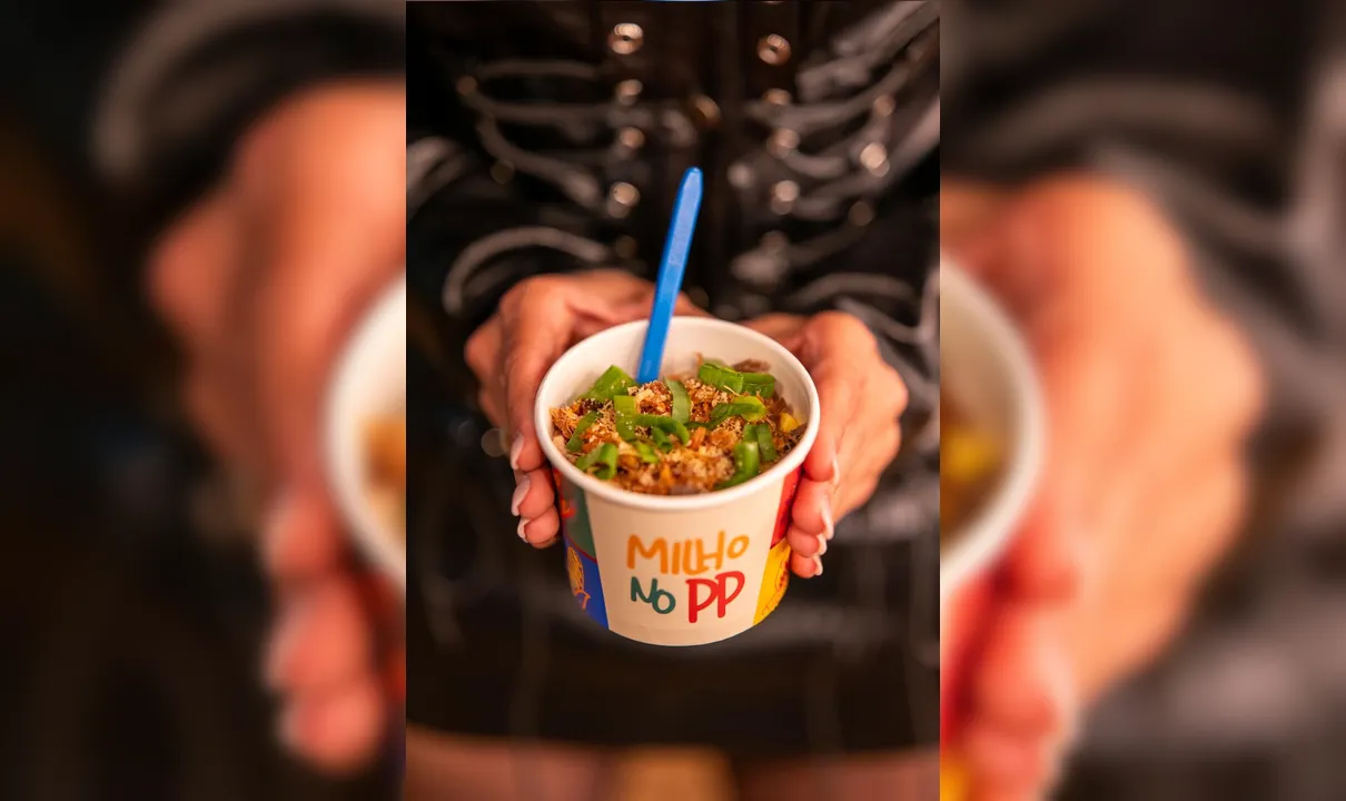 'Milho no PP': gourmetização de alimento típico junino faz sucesso no Parque do Povo