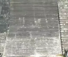 Obras de reparo são feitas na barragem de Nova Camará após forte volume de chuvas
