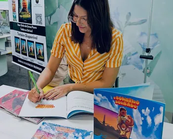 Lançamento do livro 'O Bombeiro Bombado' em João Pessoa