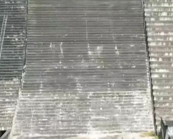 Obras de reparo são feitas na barragem de Nova Camará após forte volume de chuvas