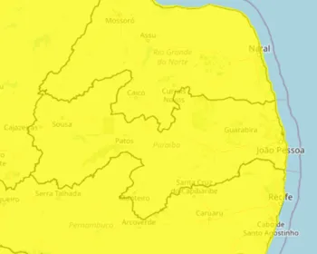 Vendaval: Inmet emite alerta para todas as cidades da Paraíba