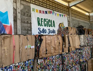 São João 2026 de Campina Grande: quase 80 toneladas de lixo foram recolhidas para reciclagem