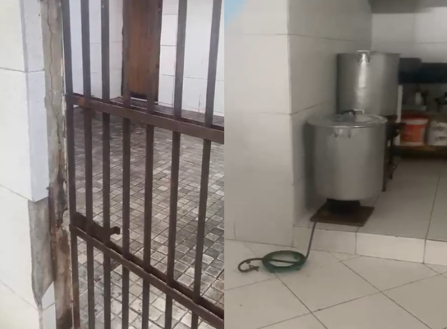 Roban cilindros de gas de comedor solidario en Paraíba y afectan la alimentación de decenas de familias