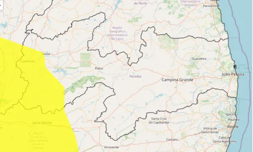 
                                        
                                            Inmet emite alerta de perigo potencial de chuvas intensas para cidades do Sertão da Paraíba
                                        
                                        