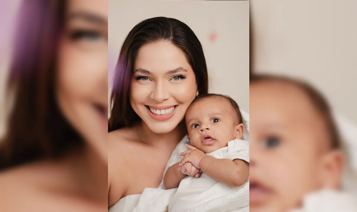 Influenciadora enfrenta infecção grave após parto do primeiro filho: ‘Foi ele quem me salvou’