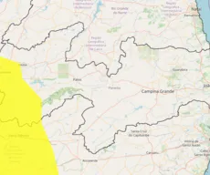 Inmet emite alertas de chuvas intensas para todos os municípios da Paraíba