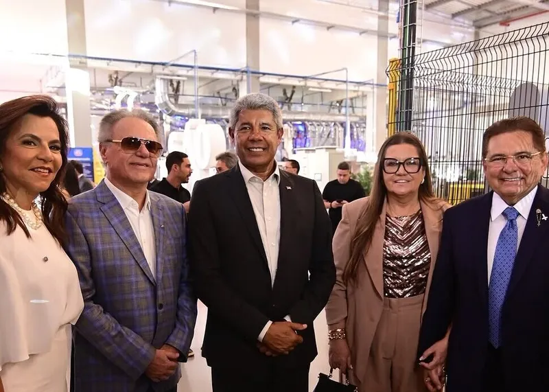 Fábrica da São Braz é inaugurada na Bahia com presença de várias autoridades; CONFIRA VÍDEO