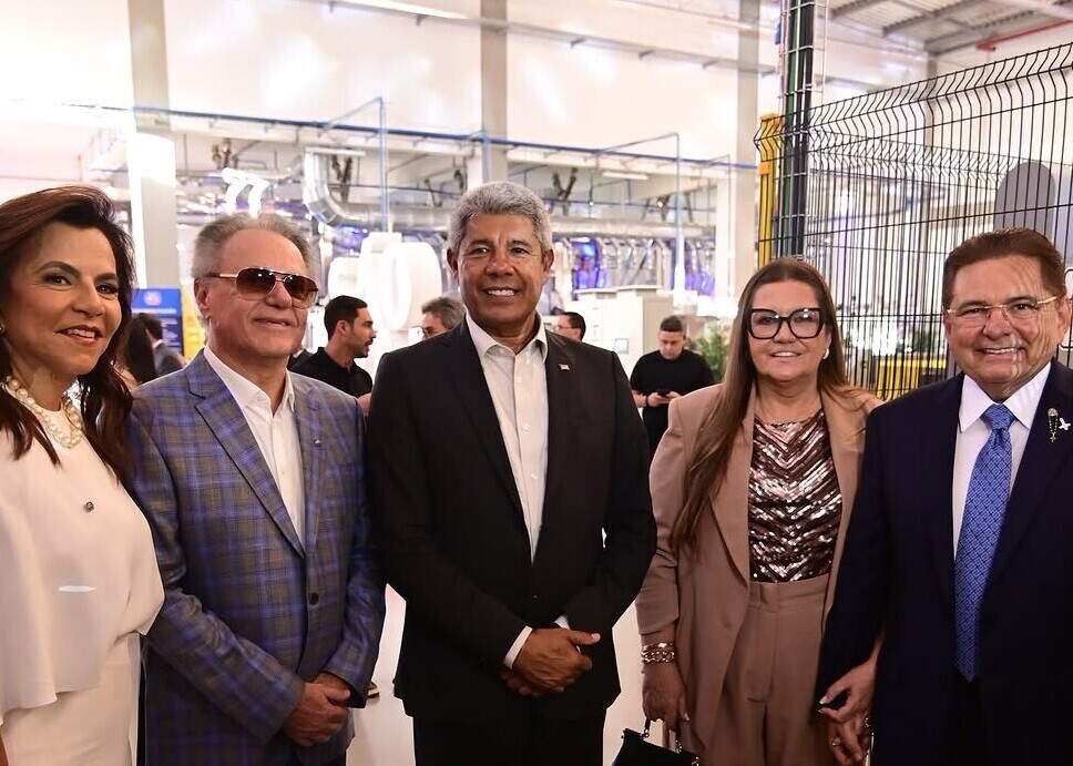 Fábrica da São Braz é inaugurada na Bahia com presença de várias autoridades; CONFIRA VÍDEO