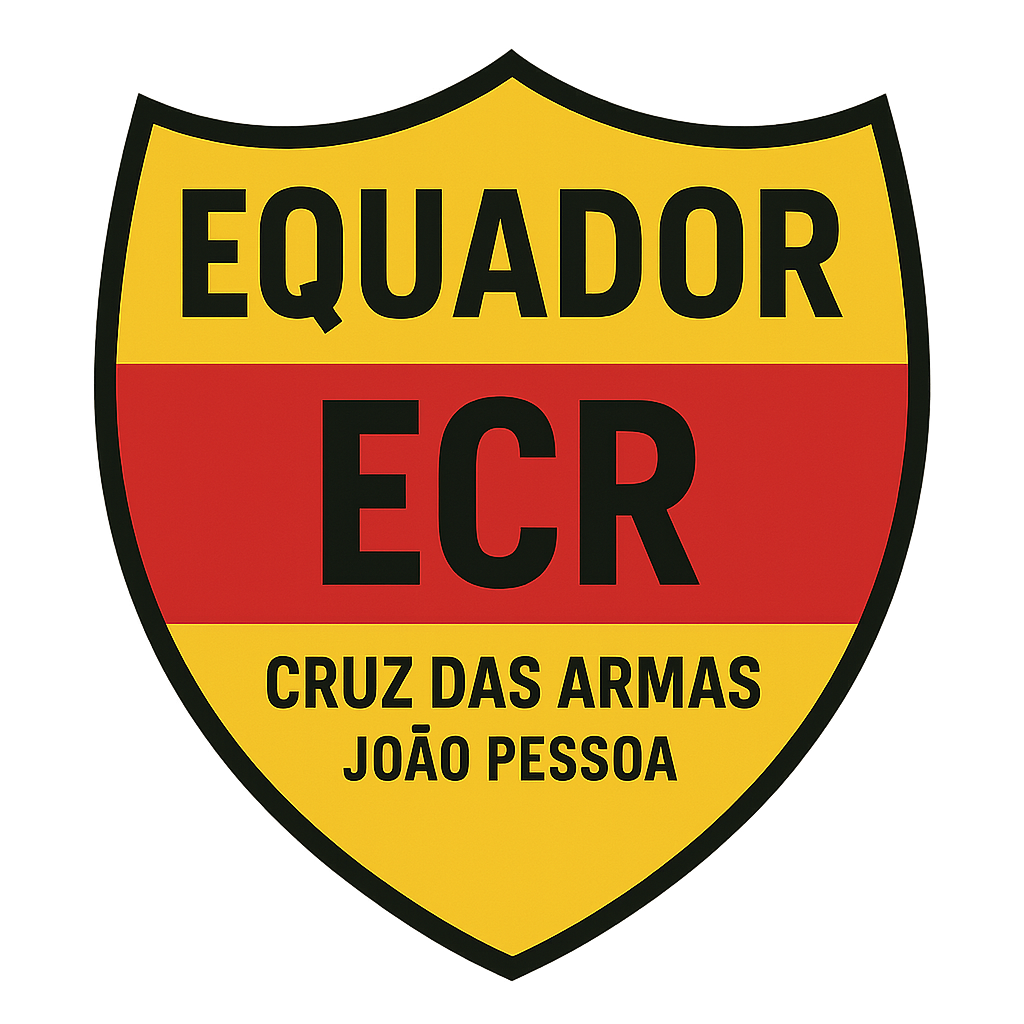 Escudo do Equador de Cruz das Armas.