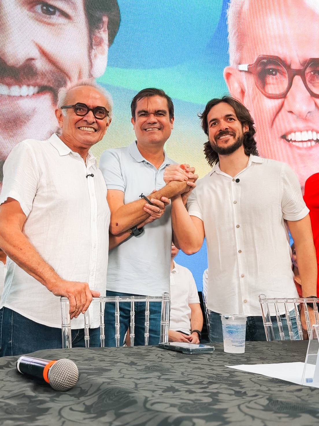 Cícero confirma vice da região de Campina e convida Pedro para coordenar programa de Governo