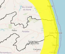 Noite de São João: Inmet emite alerta de acumulado de chuva para 63 da Paraíba