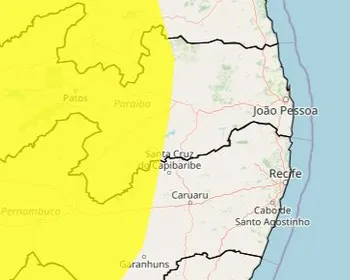 Inmet emite alerta de perigo potencial de baixa umidade do ar para 130 cidades da PB