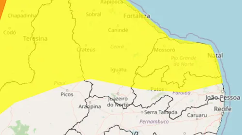 
				
					Inmet emite alerta de chuvas para 118 municípios na Paraíba
				
				