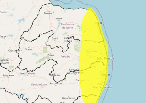 
					Chuvas intensas: Inmet emite alerta para quase 100 cidades na Paraíba; veja lista
				
				