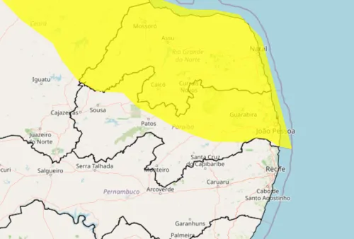 
					Chuvas intensas: Inmet emite alertas para o fim de semana na Paraíba; veja cidades afetadas
				
				