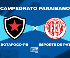 Botafogo-PB x Esporte de Patos pelo Paraibano 2025: onde acompanhar, escalações e arbitragem