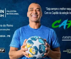 Cafu em João Pessoa: pentacampeão fará palestra gratuita nesta segunda-feira