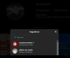 Campeão pelo Treze em 2023, De Mattia começa a seguir presidente do Campinense numa rede social