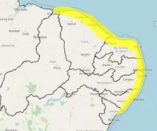 Inmet emite alerta amarelo de chuvas intensas para 35 municípios da Paraíba