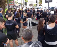 Personal trainers protestam contra cobrança de taxa para entrada de profissionais em academias