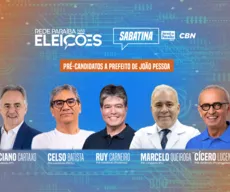 SABATINA: reveja as entrevistas com os pré-candidatos a prefeito de João Pessoa
