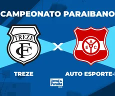 Treze x Auto Esporte-PB pelo Campeonato Paraibano 2025: onde assistir, horário e escalações