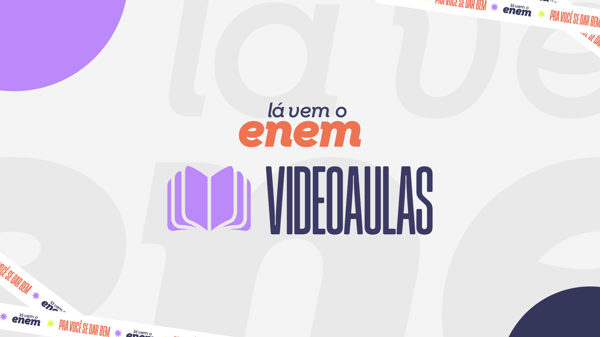 Videoaulas para o Enem: estude assuntos de todas as áreas da prova