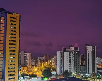 Céu roxo em João Pessoa: especialista explica fenômeno