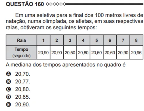 
				
					5 questões sobre Olímpiadas que já caíram no Enem: confira e teste conhecimentos
				
				