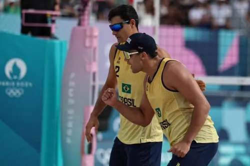 
				
					George/André encara Evandro/Arthur pela final do Top-16 do Circuito Brasileiro de Vôlei de Praia
				
				