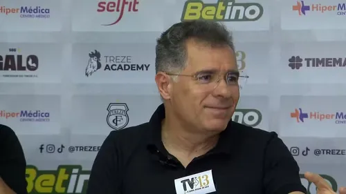 
				
					Artur Bolinha adia renúncia à presidência do Treze até que sejam convocadas novas eleições
				
				