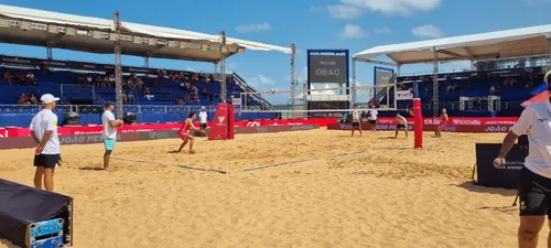 
				
					Circuito Mundial de vôlei de praia: veja os confrontos das semifinais e finais
				
				