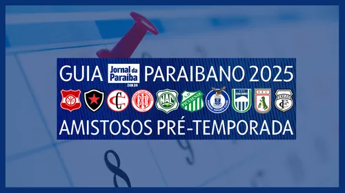 
				
					Confira os amistosos dos clubes paraibanos de olho na temporada 2025
				
				