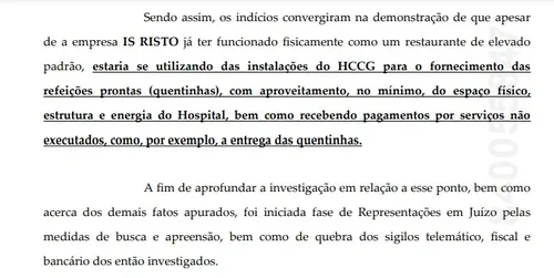 
				
					Diretores do Hospital de Clínicas, nutricionista e empresária são denunciados na Operação Marasmo
				
				