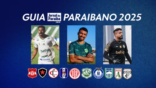 
				
					Guia da pr�-temporada: confira os elencos que disputar�o o Campeonato Paraibano 2025
				
				