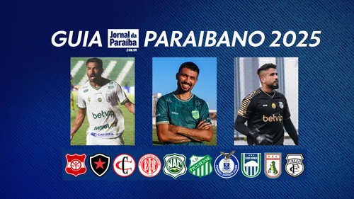 
				
					Guia da pré-temporada: confira os elencos que disputarão o Campeonato Paraibano 2025
				
				