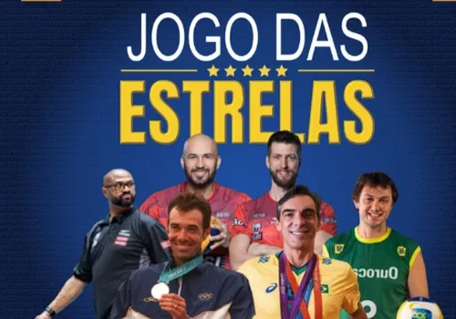 
				
					João Pessoa receberá jogo das estrelas com grandes nomes do vôlei brasileiro
				
				