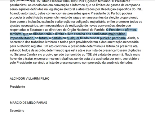 
				
					Mesmo com vice na disputa, Podemos libera filiados para apoiar outros candidatos em Campina
				
				