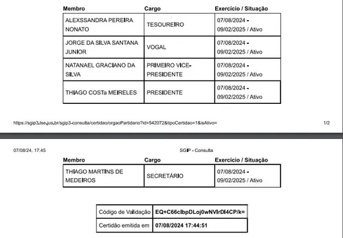 
				
					PL define novo diretório em Santa Rita e quer anular convenção; veja composição
				
				