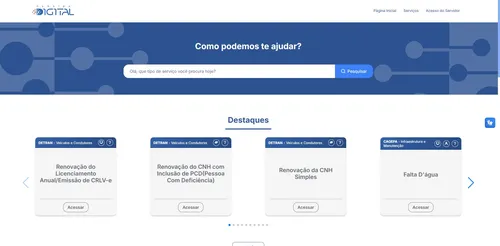 
				
					Paraíba Digital: como funciona a nova plataforma de serviços públicos
				
				