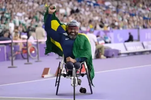 
				
					Paralimpíadas de Paris 2024: Ariosvaldo Fernandes conquista o bronze nos 100m rasos na classe T53
				
				