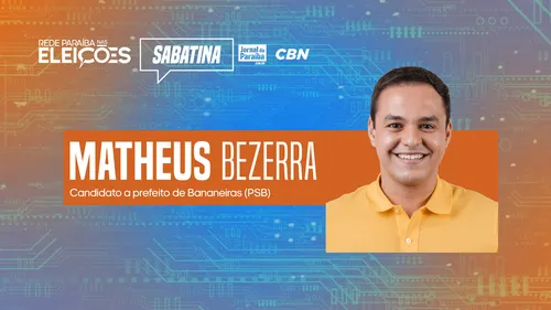 
				
					Sabatina: Matheus Bezerra promete ampliar setor turístico de Bananeiras; ASSISTA
				
				