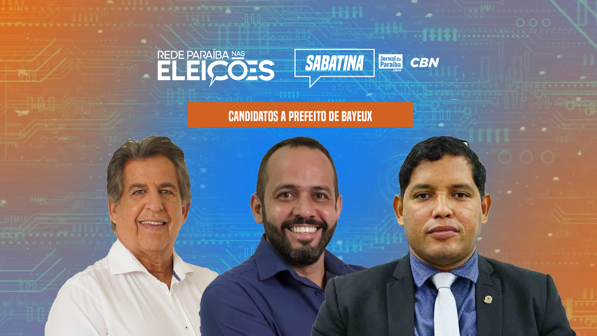 
				
					Sabatina com candidatos a prefeito de Bayeux; VÍDEOS
				
				