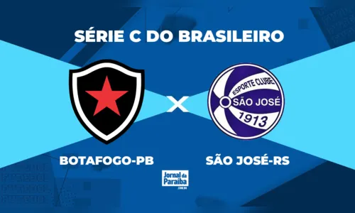 
				
					Botafogo-PB x São José-RS pela Série C 2024: onde assistir, escalações prováveis e estatísticas
				
				