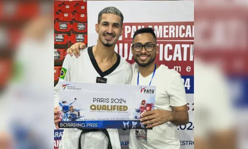 
				
					Paraibanos em Paris 2024: Netinho Pontes vai para sua 2ª edição de Jogos Olímpicos, no taekwondo
				
				