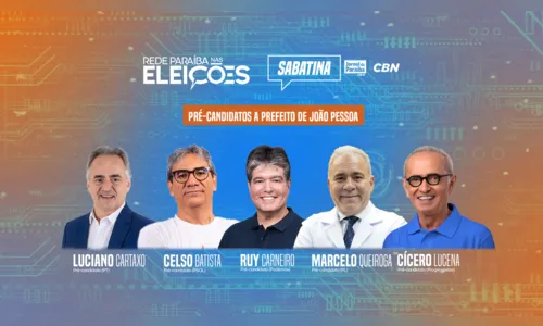 
				
					SABATINA: reveja as entrevistas com os pré-candidatos a prefeito de João Pessoa
				
				