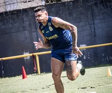 Tiquinho Soares não treina no Santos e vira dúvida para "decisão" contra o Cruzeiro