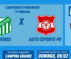 Picuiense x Auto Esporte-PB pelo Campeonato Paraibano 2025: assine e assista ao vivo